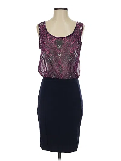 Pre-owned Mango Cocktail Dress In Purple
