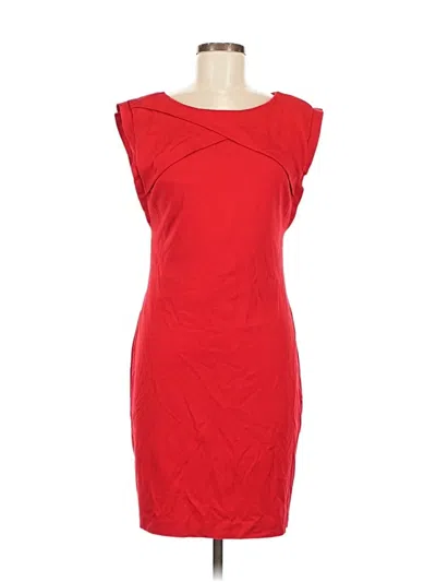 Pre-owned Mango Cocktail Dress In Red