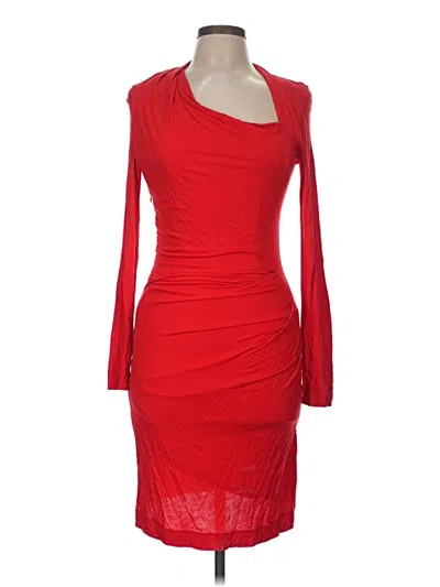 Pre-owned Mango Cocktail Dress In Red