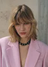 Mango Collier Boules Combinées Noir - Femme - Taille Unique -  In Black