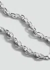 Mango Collier Chaîne Maillons Combinés Argent - Femme - Taille Unique -