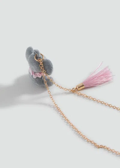 Mango Collier Combiné Gris - Enfants - Taille Unique -  Kids In Multi