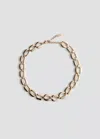 Mango Collier Maxi-chaîne In Or