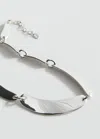 Mango Linked Plate Necklace