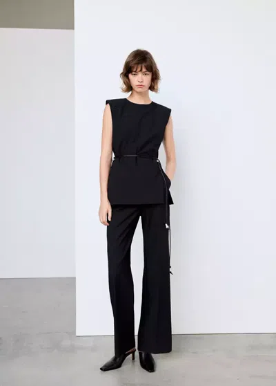 Mango Combinaison Bodine In Noir