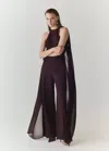 Mango Combinaison Cape Avec Ouvertures In Brown