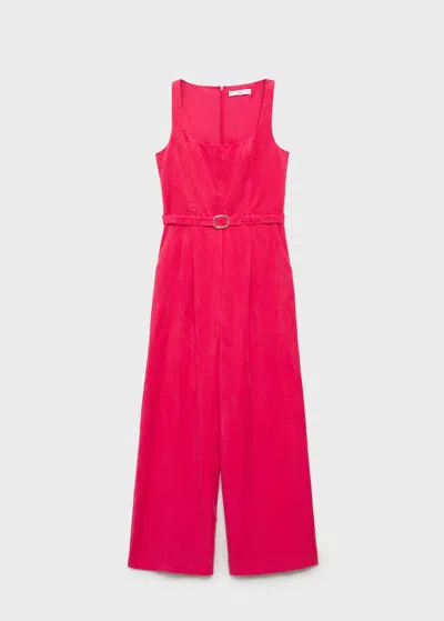 Mango Combinaison Fraise - Femme - M -