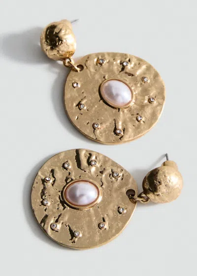 Mango B-oreilles Or - Femme - Taille Unique -