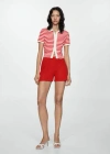 Mango T-shirt In Corail