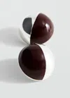 Mango B-oreilles Argent - Femme - Taille Unique -