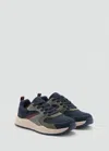 Mango Combined Trainers With Laces Blue