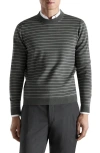 Mango Comfort Stretch Stripe Jersey Sweater In Multi