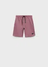 Mango Bermudas Cordon Comfy-fit Cerise - Enfants - 11-12 Ans -  Kids
