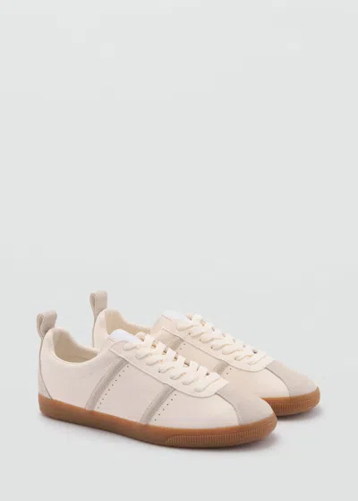 Mango Contrast Panel Sneakers