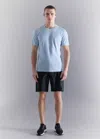 Mango Coolmax Slim Fit T-shirt In Sky Blue