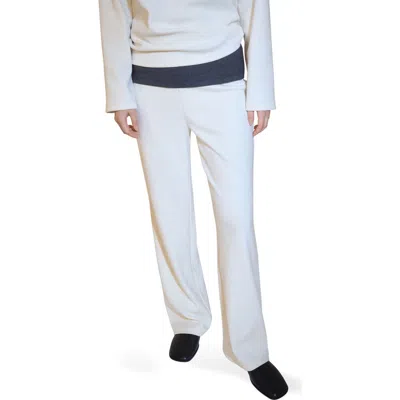 MANGO MANGO CORDUROY WIDE LEG PANTS