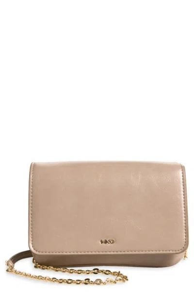 Mango Corina Crossbody Bag In Nude