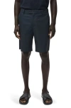 Mango Cotton Bermuda Shorts In Blue