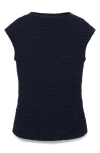 Mango Cotton Blend Crepe Maternity Top In Black