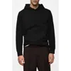 Mango Cotton Blend Hoodie In Black