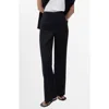 Mango Cotton Blend Straight Leg Pants In Animal Print