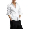 Mango Cotton Button-up Shirt In White