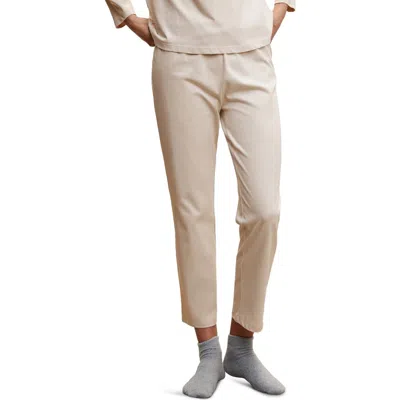 Mango Cotton Knit Drawstring Pants