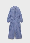 Mango One-piece Suit Dark Navy In Dark Navy