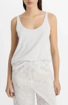Mango Cotton Lounge Camisole In White