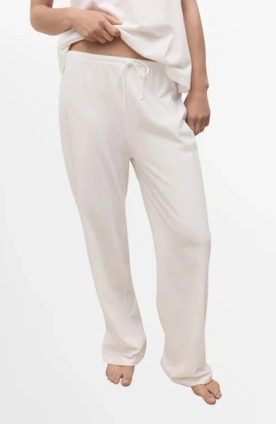 MANGO MANGO COTTON PAJAMA PANTS
