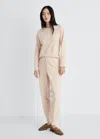 Mango Cotton Pants With Soft Finish Salmon
