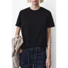 Mango Cotton T-shirt In Black