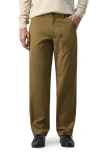 Mango Relaxed-fit Pants With Patch Pockets In Brown