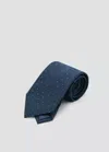 Mango Polka-dot Patterned Tie In Blue