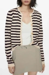 Mango Crest Button Cardigan