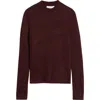 Mango Crewneck Sweater In Brown