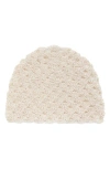 Mango Knit Beanie Hat In Neutral