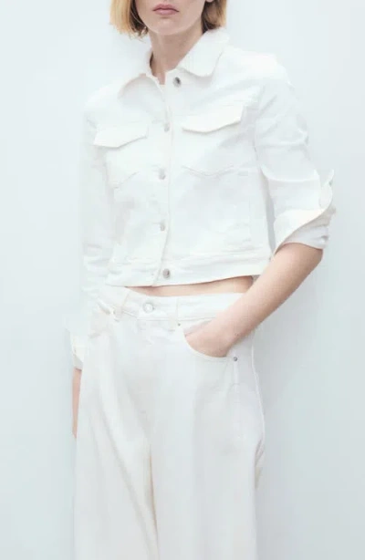 Mango Crop Denim Jacket