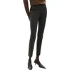 Mango Crop Skinny Pants In Grey