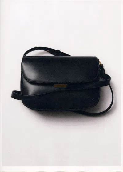 Mango Sac Bandoulière Rabat Noir - Femme - Taille Unique -  In Black