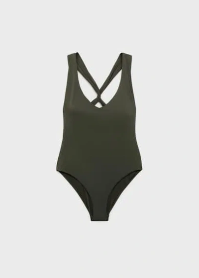 MANGO CROSSOVER BACK SWIMSUIT