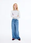Mango T-shirt Cut Out Bleu Ciel - Enfants - 13-14 Ans -  Kids In Blue