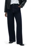 Mango Women's Catherin Culotte High-rise Jeans In Open Blue