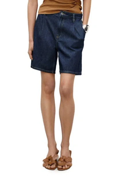 Mango Dart Bermuda Denim Shorts