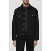 Mango Denim Jacket In Black Denim