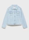 Mango Kids' Denim Jacket Light Blue