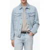 Mango Denim Jacket In Light Blue
