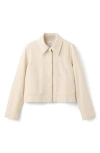 Mango Denim Jacket In Pink
