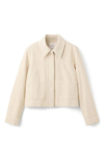 Mango Denim Jacket In Pink