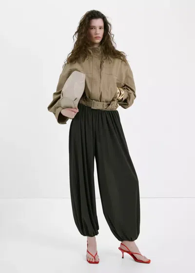 MANGO DENIM JACKET WITH BELT